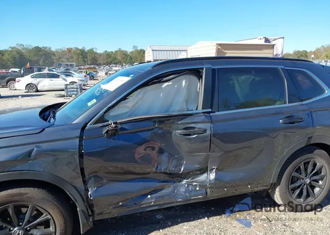 2024 Honda Cr-V Hybrid Sport-L из США, поврежденный, VIN 7FARS5H87RE019818